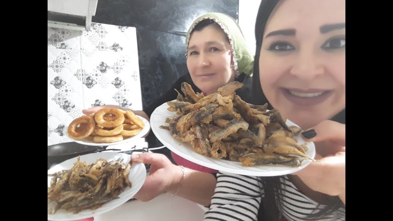 Akşam Akşam Balık Ve Soğan Halkası Yaptık