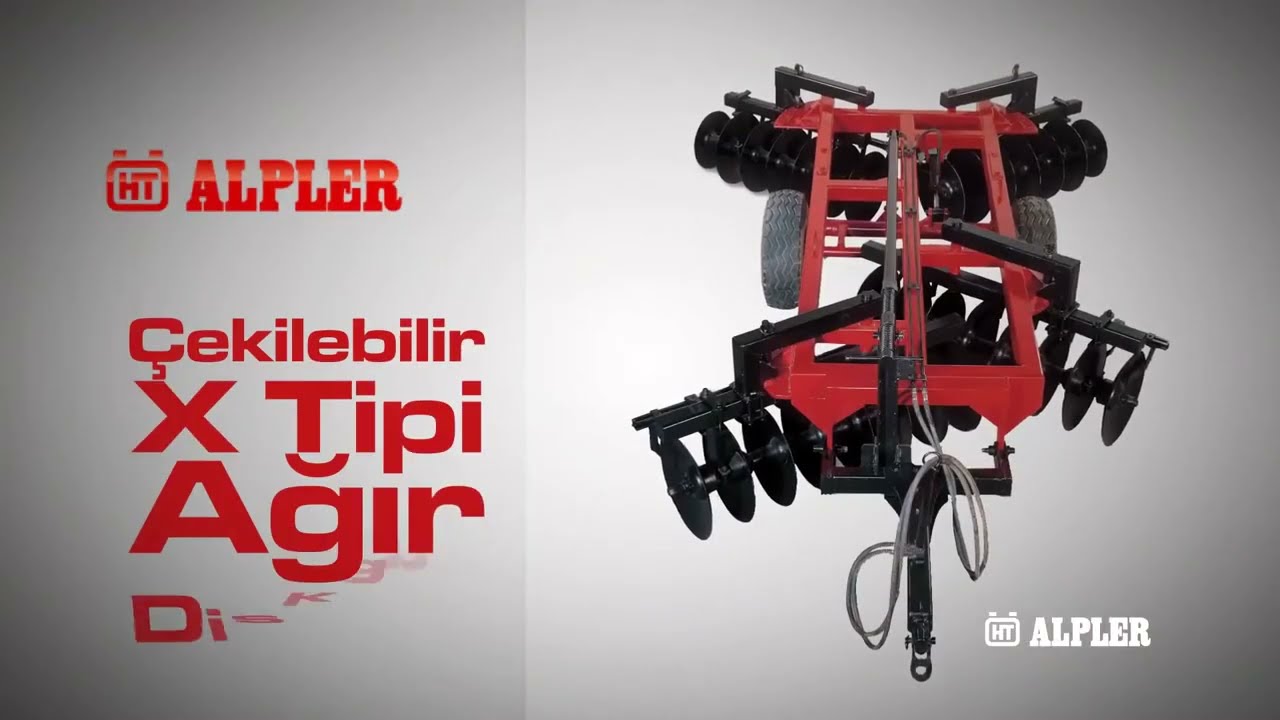 ALPLER X Tipi Tandem Ağır Diskaro
