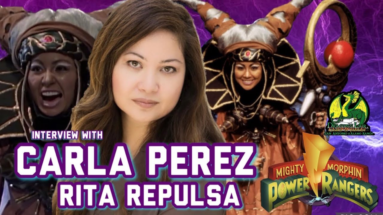 Интервью с Карлой Перес | Рита Репульса из Mighty Morphin Power Rangers S2, S3, Zeo, Turbo и In S...