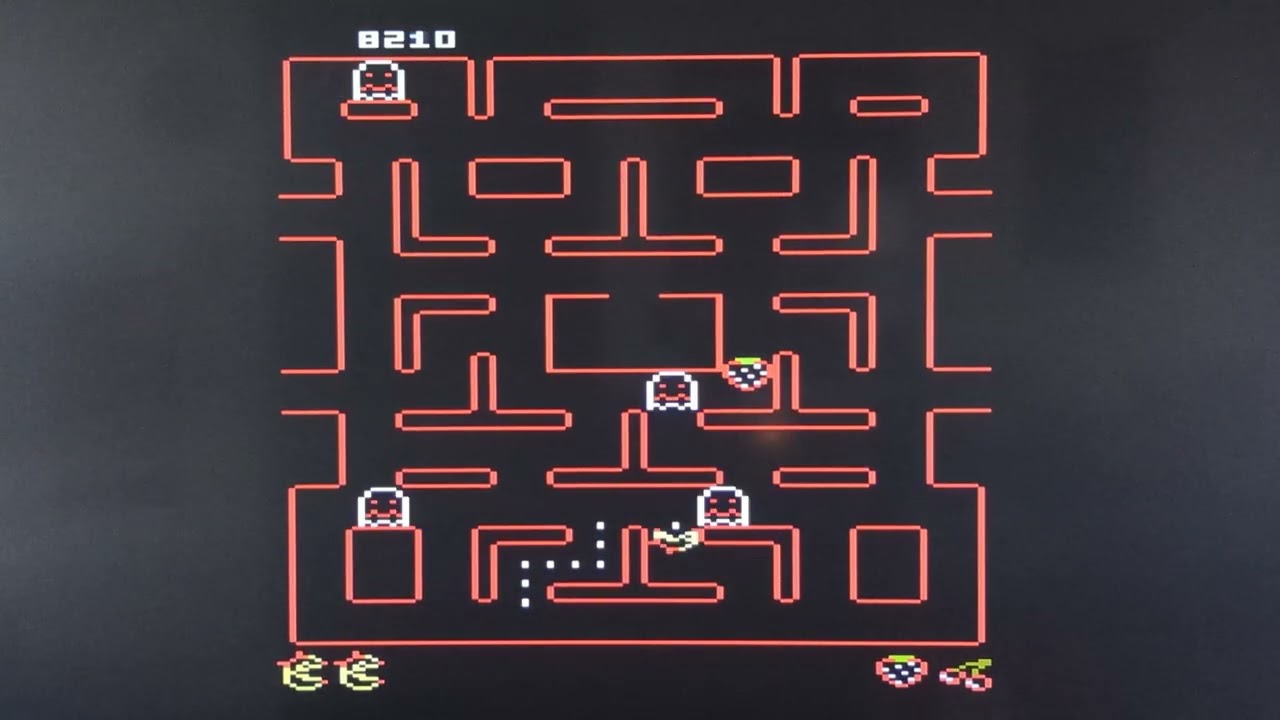 Atari 7800 Ms Pac-Man vector hack