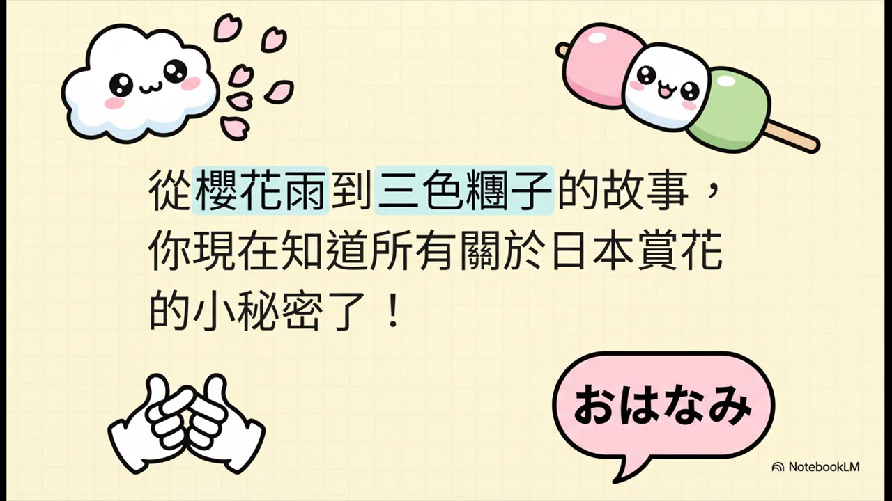 お花見：櫻花樹下的賞花派對