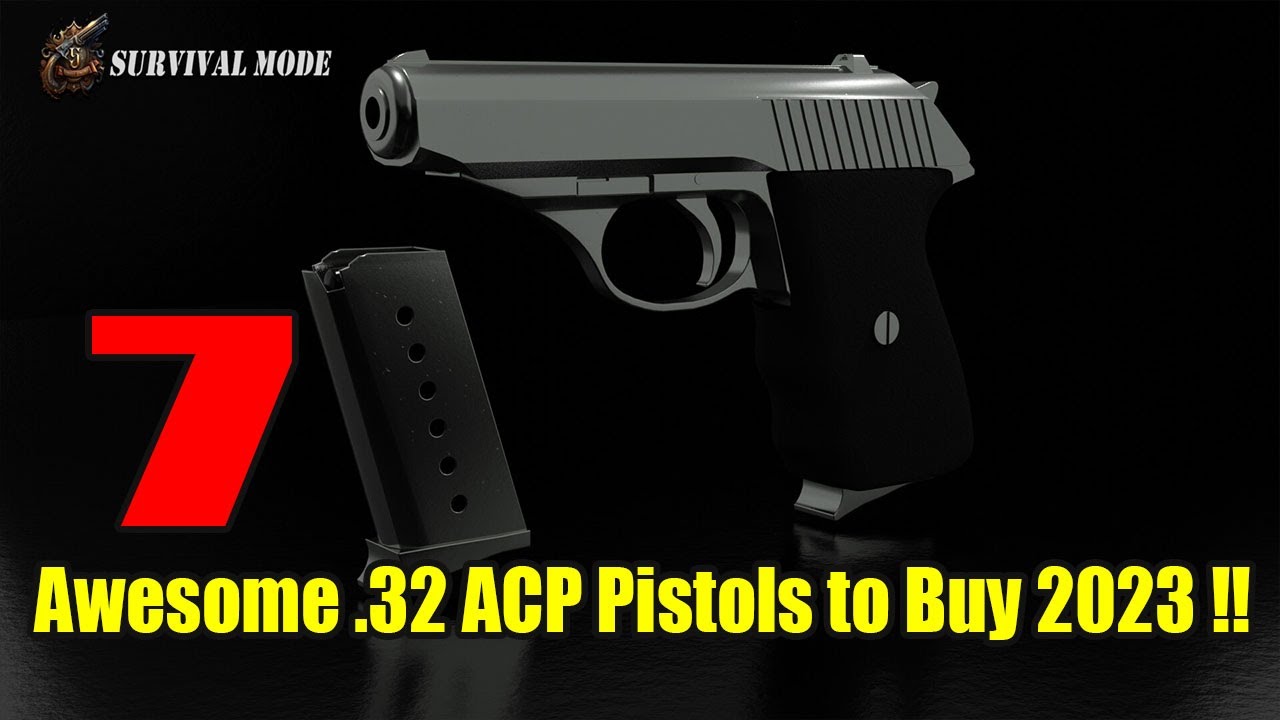 7 потрясающих пистолетов 32 ACP, которые стоит купить в 2023 году!!