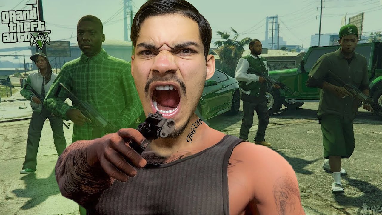 حرب شوارع مجنونة ضد أخطر عصابة في GTA 5! 🔥💀
