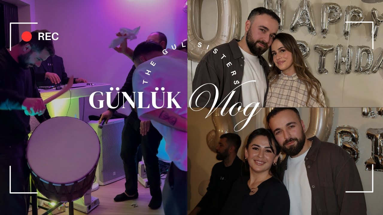 SÜPRİZ DOĞUM GÜNÜ 🎉  İNGİLTERE'DE BİR EV PARTİSİ! Neler yaşandı? #günlükvlog #ingiltere #londra