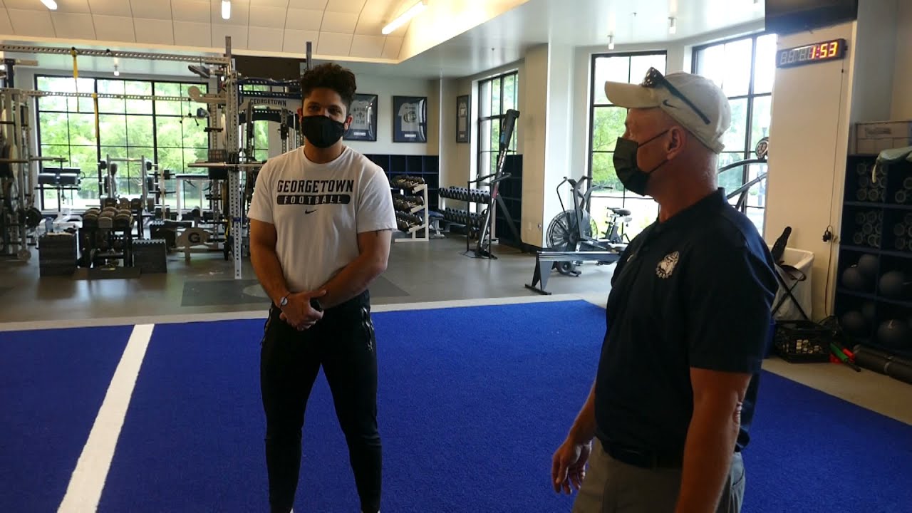 Dropin Visit with Coach Doherty of Georgetown University