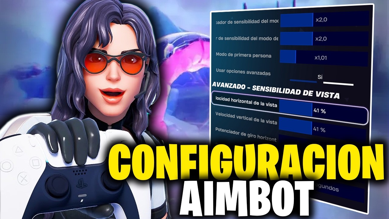 LA MEJOR SENSIBILIDAD y CONFIGURACI&Oacute;N (ROTISIMA) para MANDO CAPITULO 7 Fortnite (PS4/PS5/XBOX/PC)🔥