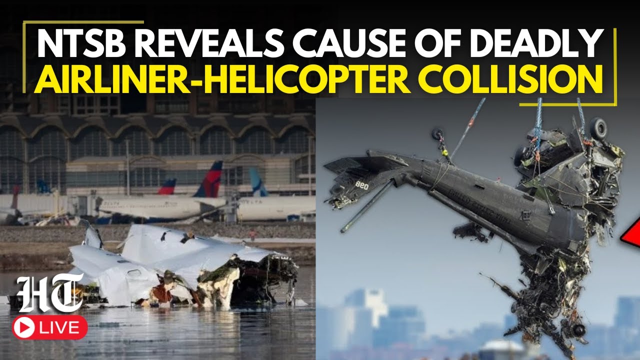 DC Plane Crash News Live | NTSB Reveals Cause of Deadly Airliner-Helicopter Collision | DCA Crash