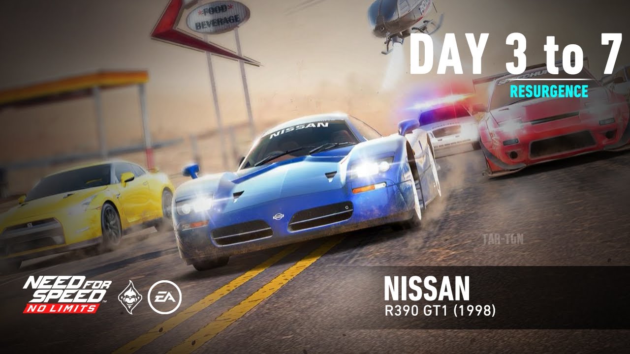 Need For Speed: No Limits | 1998 Nissan R390 GT1 (Aftermath - Day 3 to 7 | Resurgence)