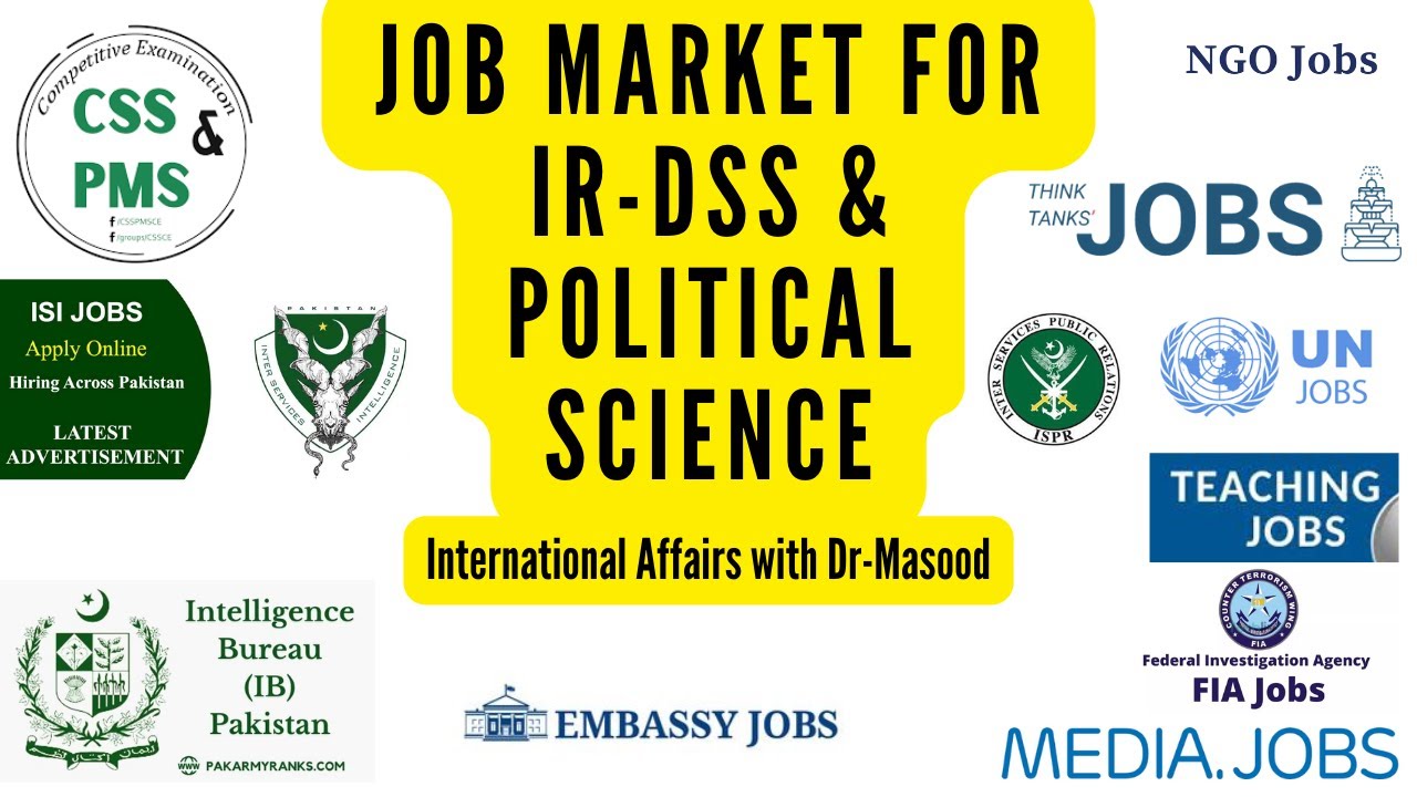 Jobs for International Relations, Defense and Strategic Studies Students