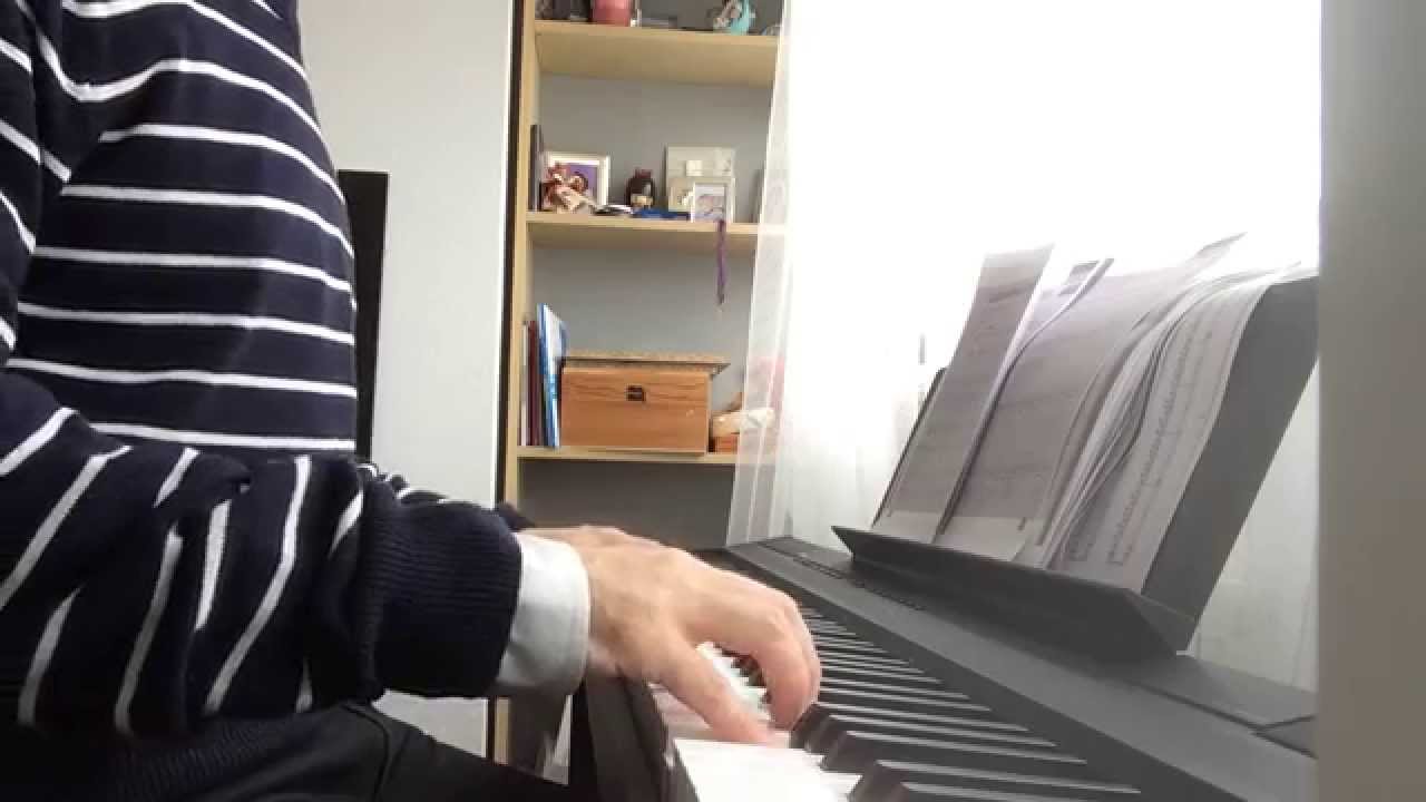 Learning piano with a Yamaha P-105B
