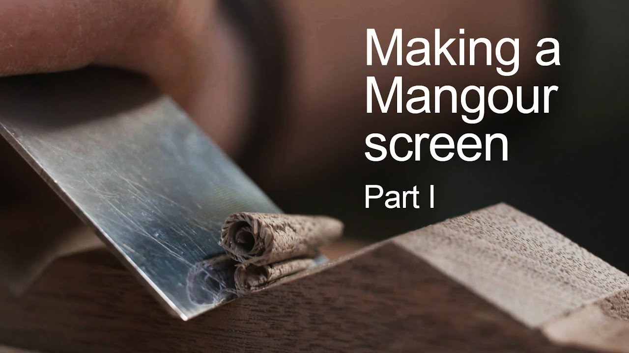 Making a Mangour screen part I