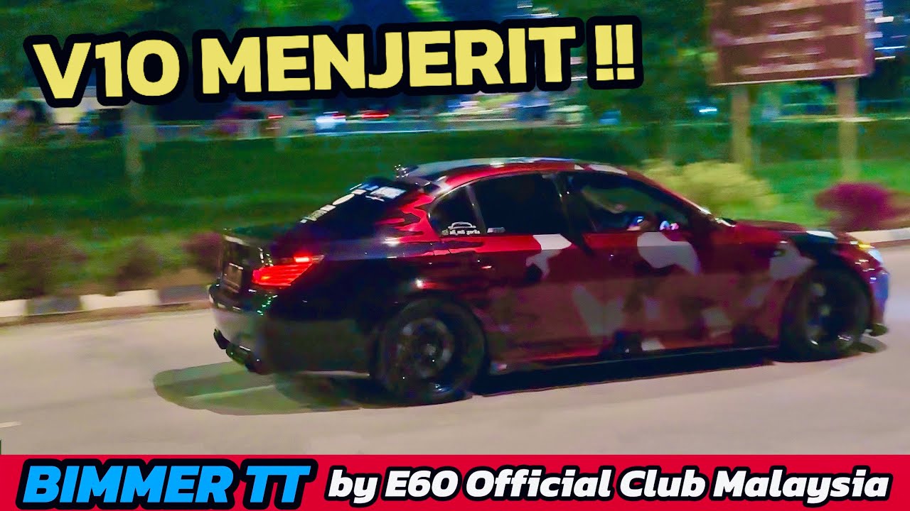 BMW gathering, E60 V10 belanja bunyi time roll out !🔥 BIMMER TT by E60 Official Club Malaysia