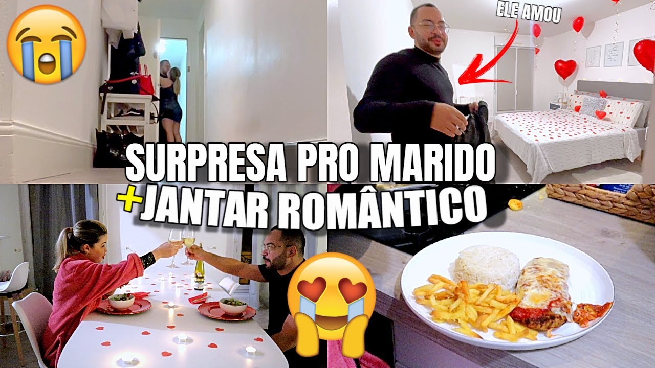 JANTAR À LUZ DE VELAS + REAÇÃO DO MARIDO DEPOIS DE 1 SEMANA LONGE ♥ - Bruna Paula