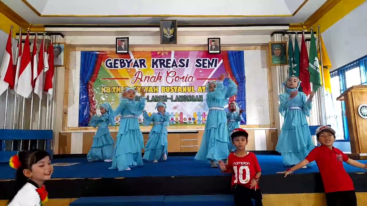 KREASI TARI ISLAMI ANAK TK (LAGU TABASHAM) 