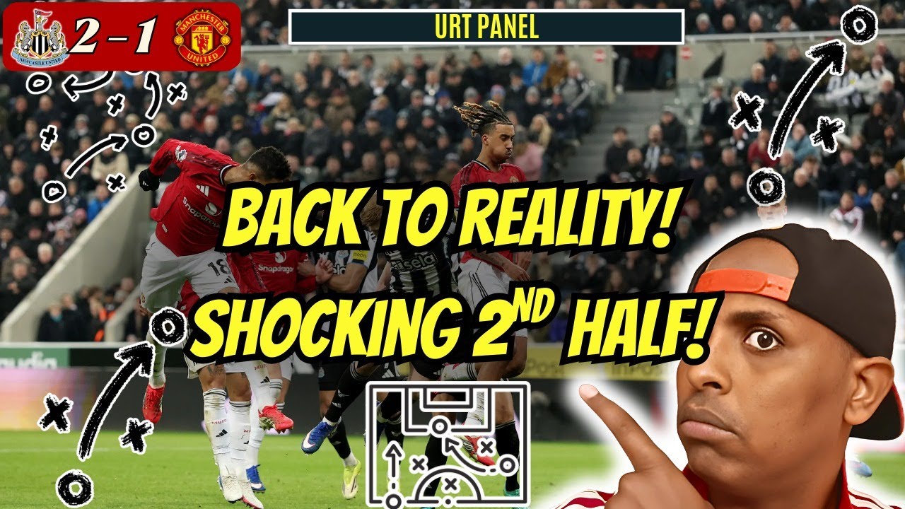 NEWCASTLE UNITED 2 - 1 MANCHESTER UNITED MATCH REACTION|GETTING BULLIED BY 10 MEN IS EMBARRASSING
