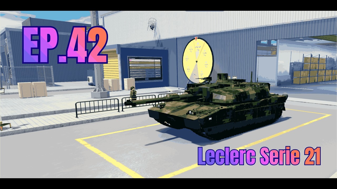 Roblox Curesd Tank Simulator【SKYFALL】(CTS) EP:42 Leclerc Serie 21