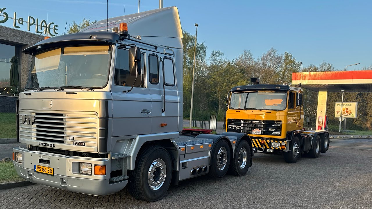 Drive to the start from  FTF tour 2025 in Weesp (NL)