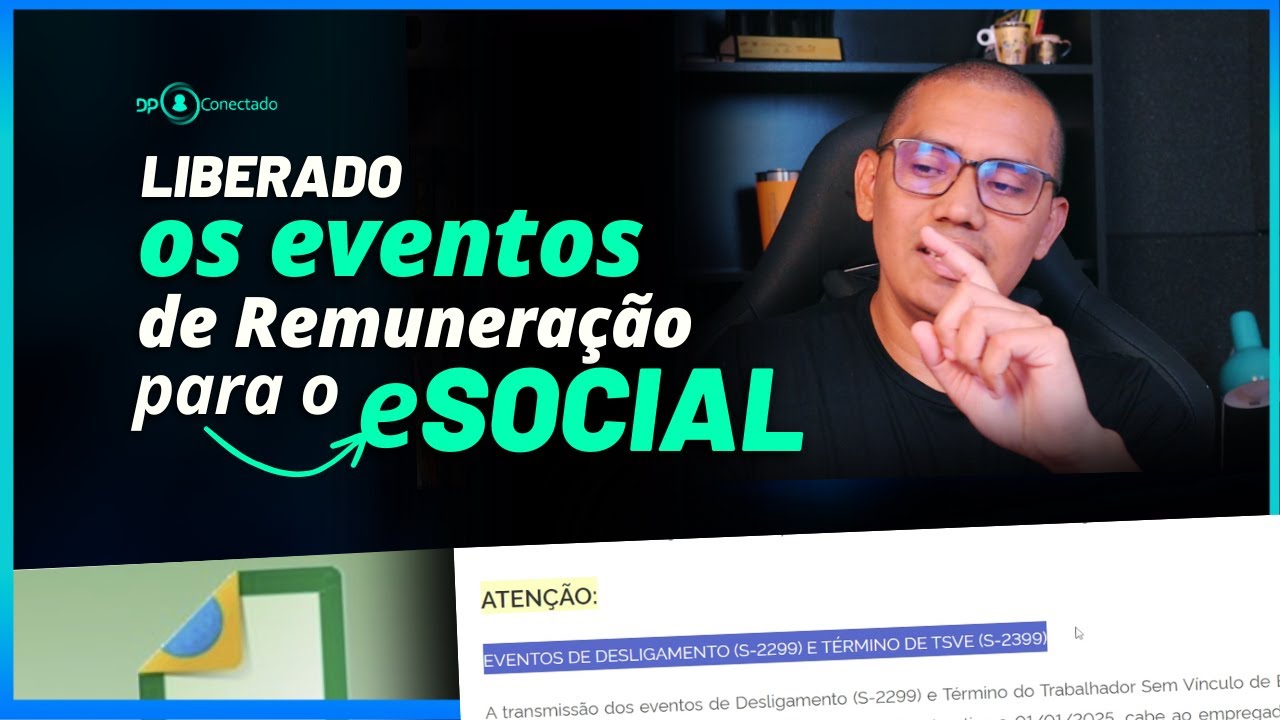 Liberado a entrega do evento de remuneração para eSocial - Janeiro de 2025