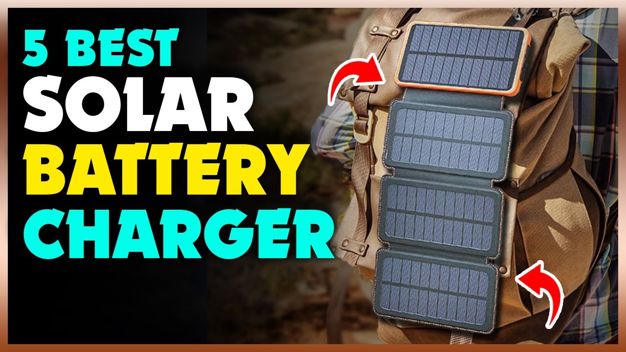 Best Solar Battery Charger 2026 - Top 5 Solar Car Battery Chargers ☀️🔋