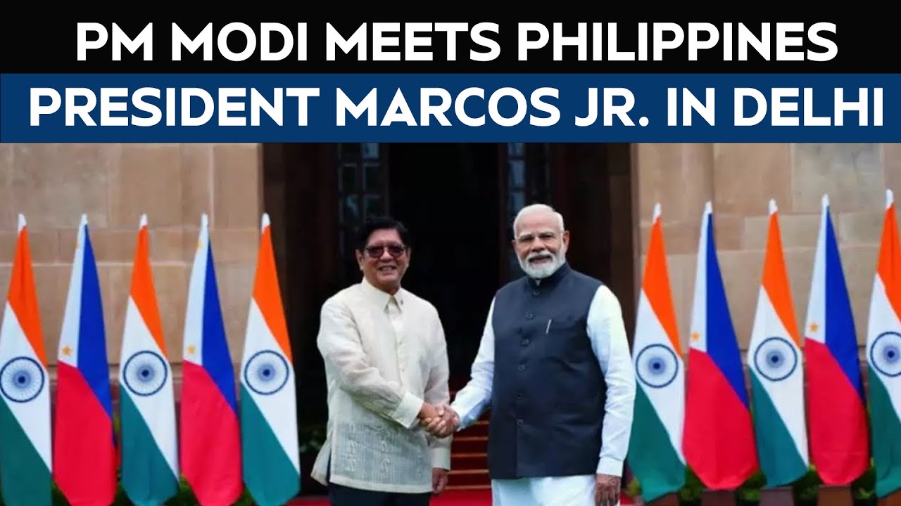 India Philippines Ties | PM Modi Meets Philippines President Marcos Jr. In New Delhi