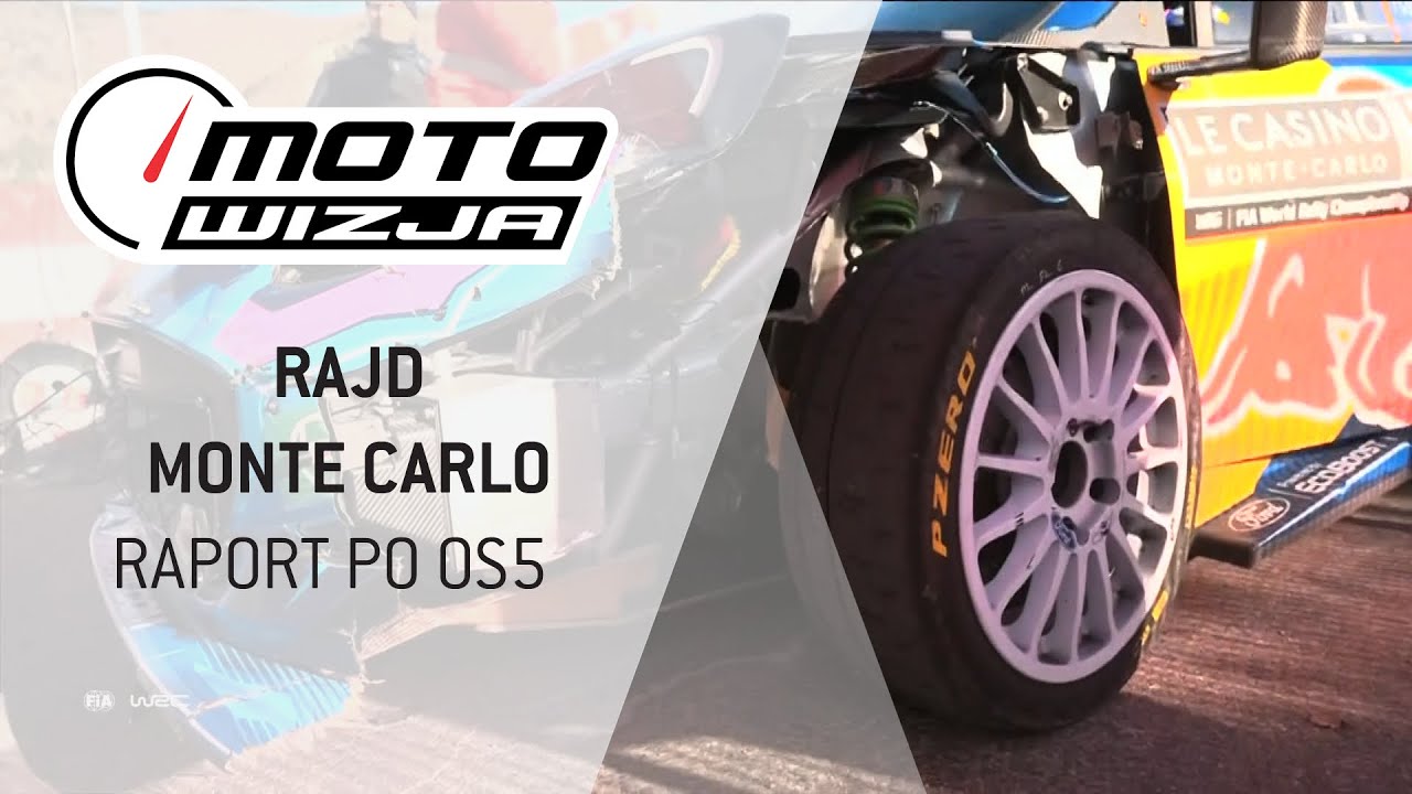 Rovanpera uderza w barierę, kapeć Evansa | Rajd Monte Carlo 2023 - raport po OS 5
