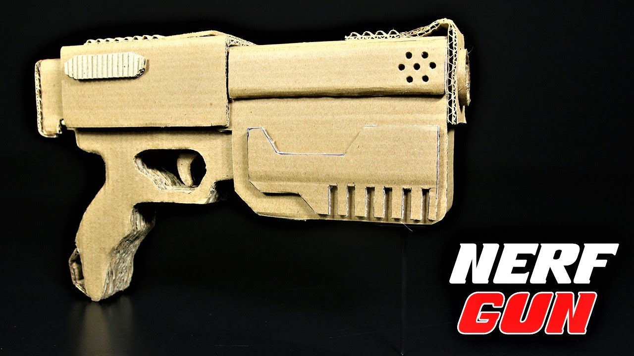 How To Make Kronos Nerf Gun That SH00TS