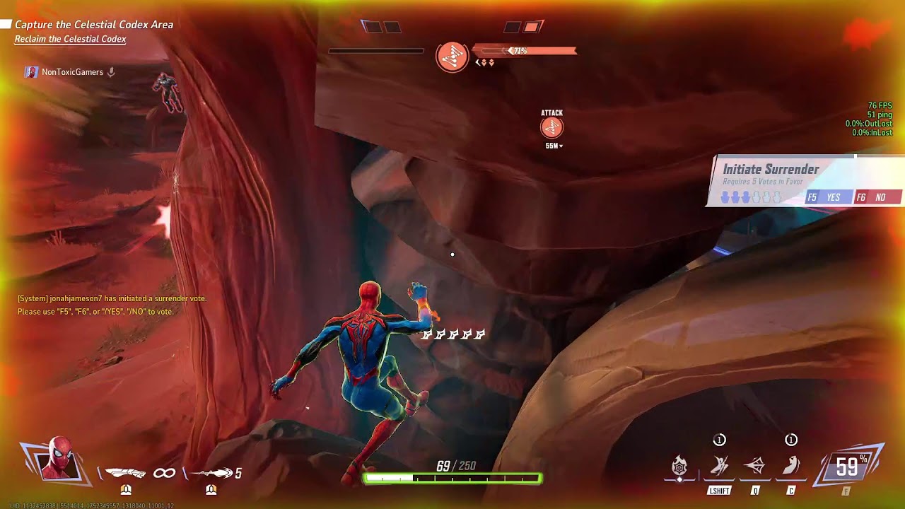 Marvel Rivals: Spiderman Practice