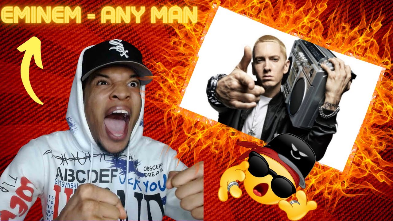 HE EMINEM'N AGAIN!! EMINEM - ANY MAN | REACTION
