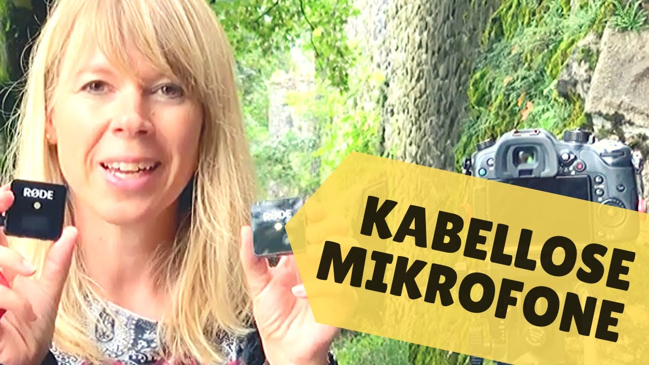 KABELLOSE MIKROFONE: Mehr Bewegungsfreiheit beim Filmen