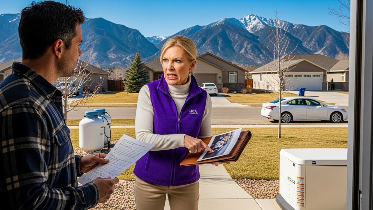 HOA Banned My Propane Storage, Then Begged When Blizzard Cut Their Heat Off