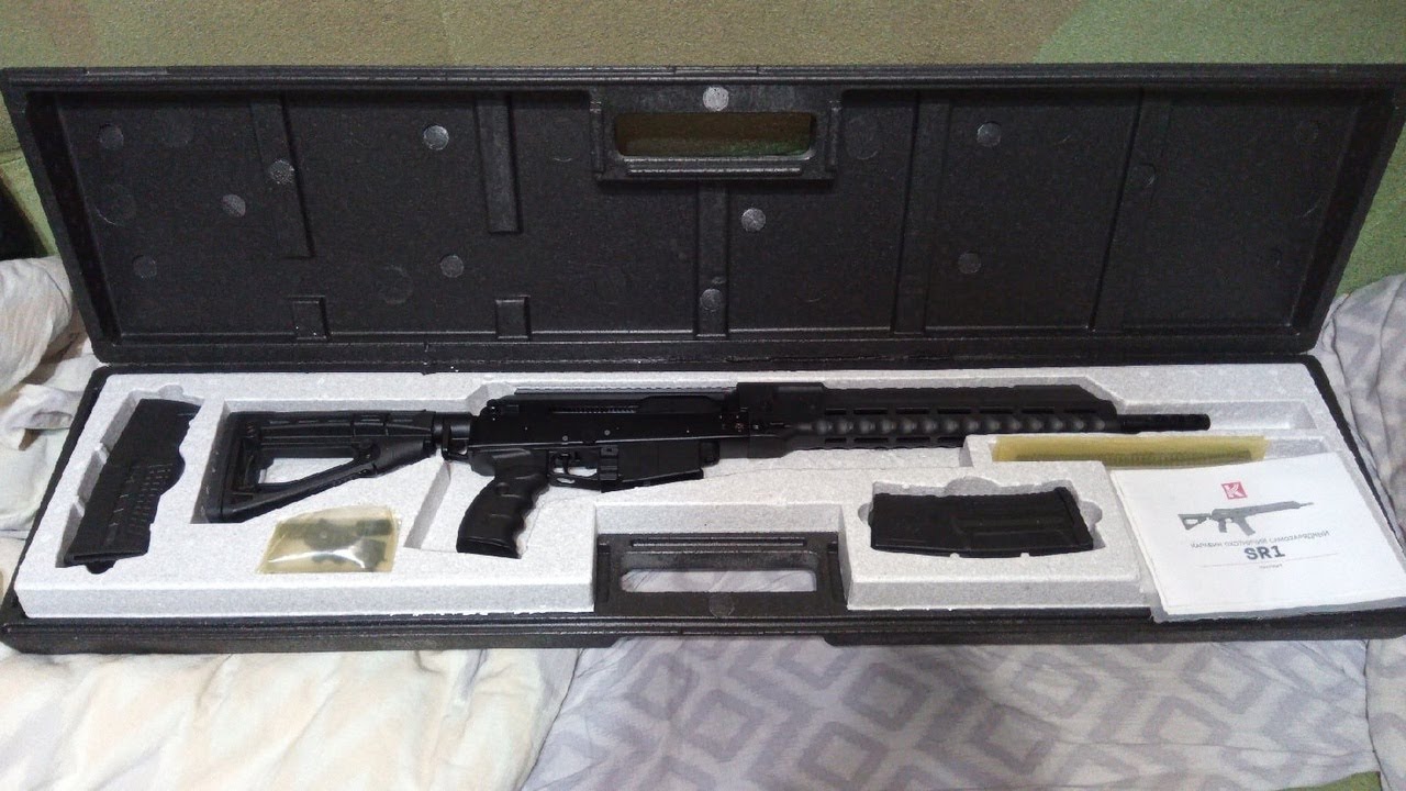 Сбылась мечта идиота дубль 2!!1 Обзор карабина SR1.