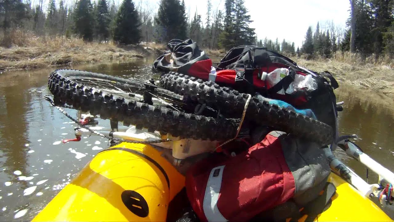 My First Bike Rafting Trip ( La Vase River )