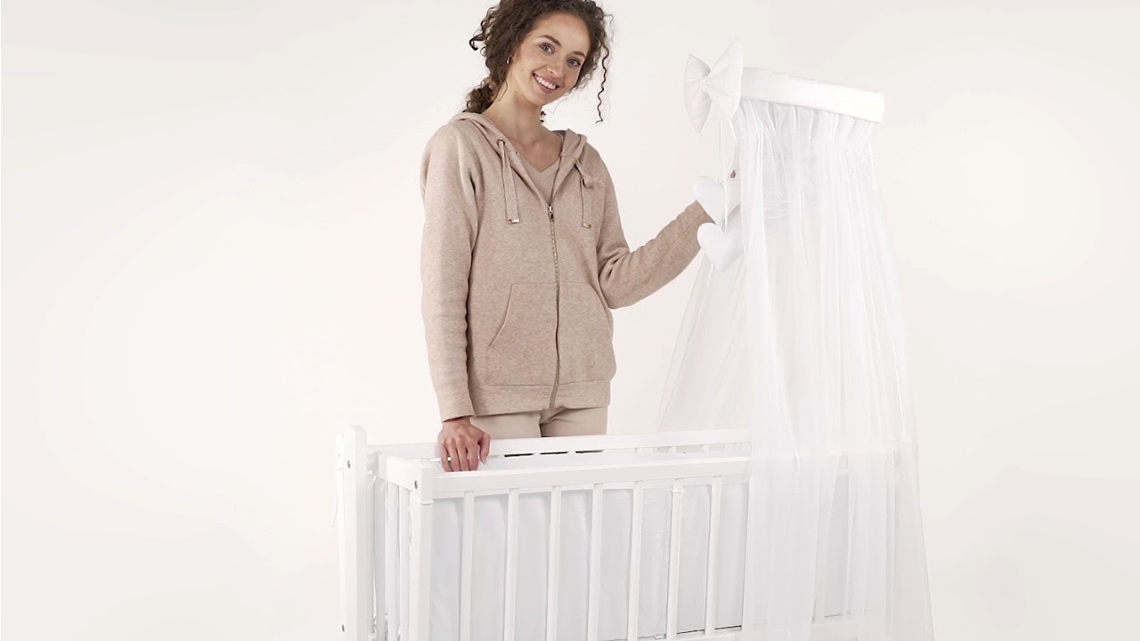 BABY MAM Crib Canopy Assembly Instructions - How to Install Crib Canopy