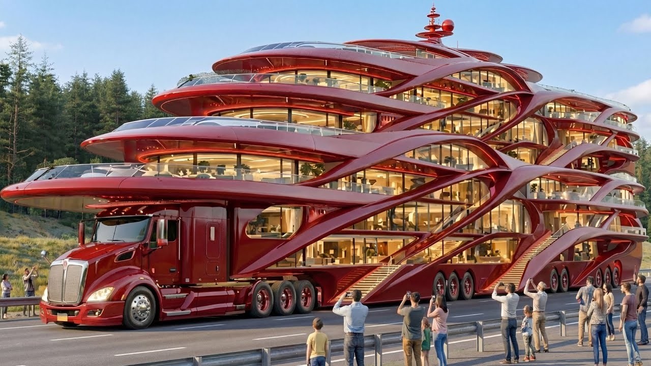 World's BIGGEST Motorhome EVER! 2026 Kenworth 8 Story Giant Changes Everything $75M Complete Tour