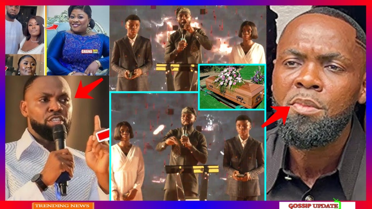 SÁD! Rev Obofour Finally Speαk & Responds To Cɤitics About His First Alleged K!ds Diξ + Drag Ciara