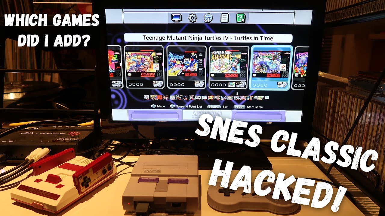 SNES Classic Officially HACKED! - Hakchi2 EASY INSTALL