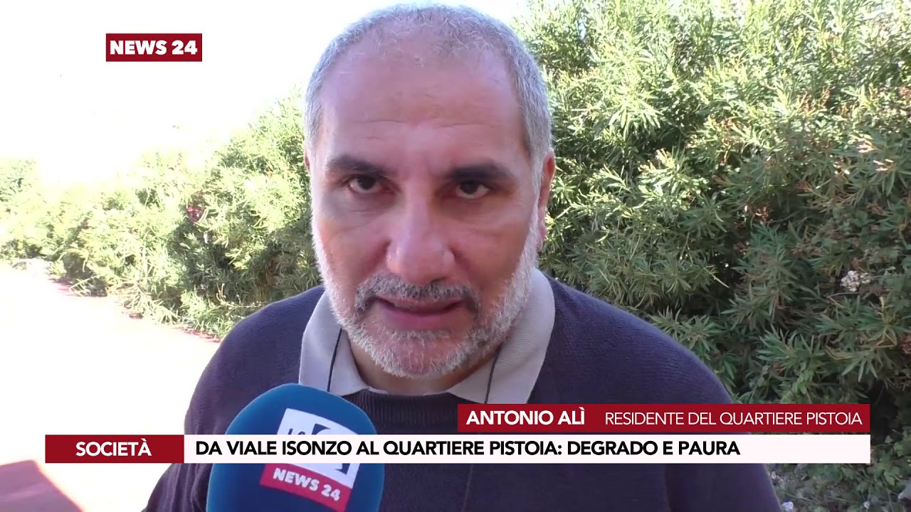DA VIALE ISONZO AL QUARTIERE PISTOIA DEGRADO E PAURA
