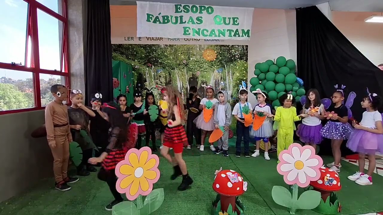 Adaptação  da Fábula de Esopo: 