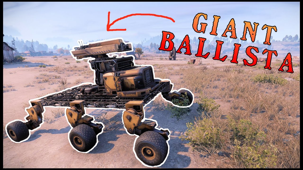 New cabin, Ballista, Cannon, and Shotgun! | Crossout | PR test