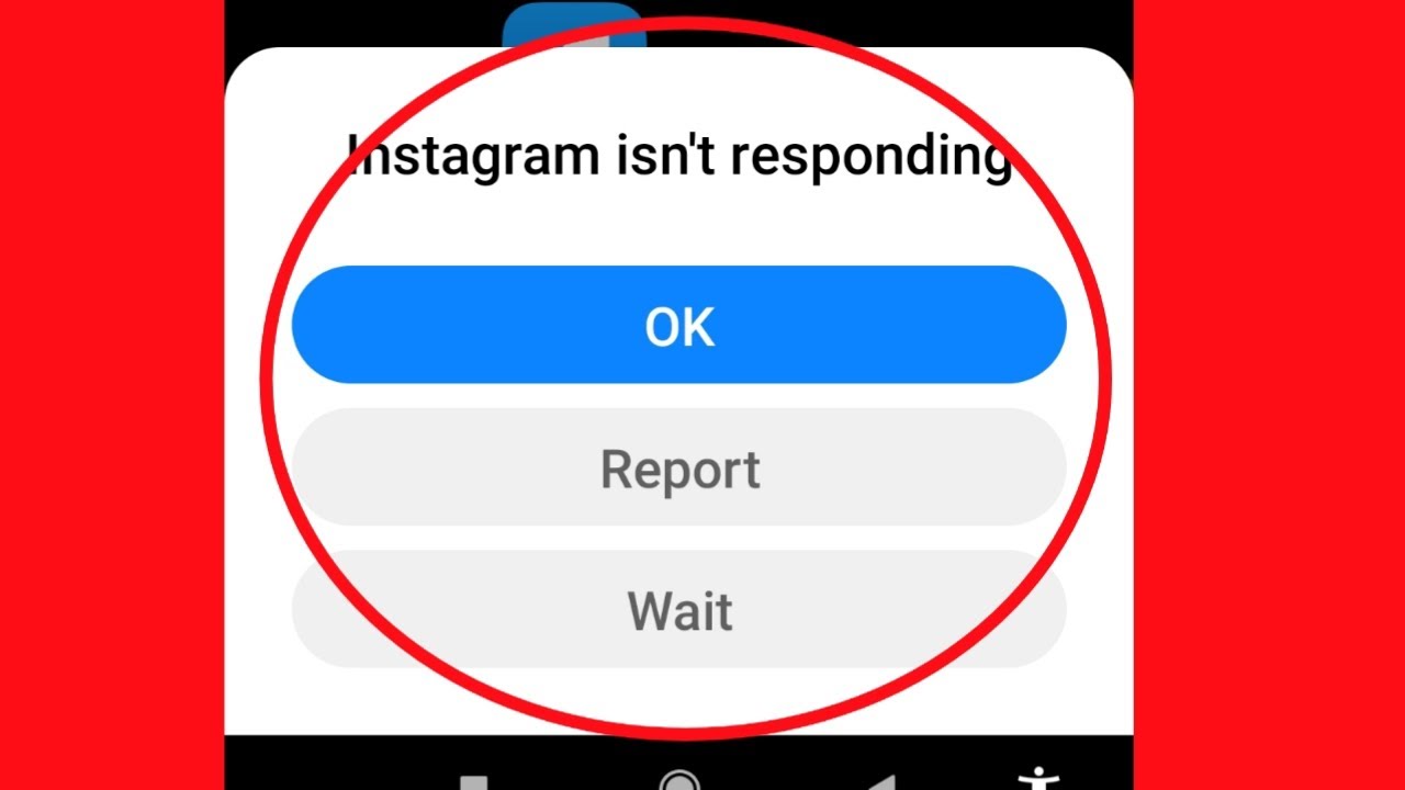 How To Fix Instagram isn't responding Problem Solve 💯