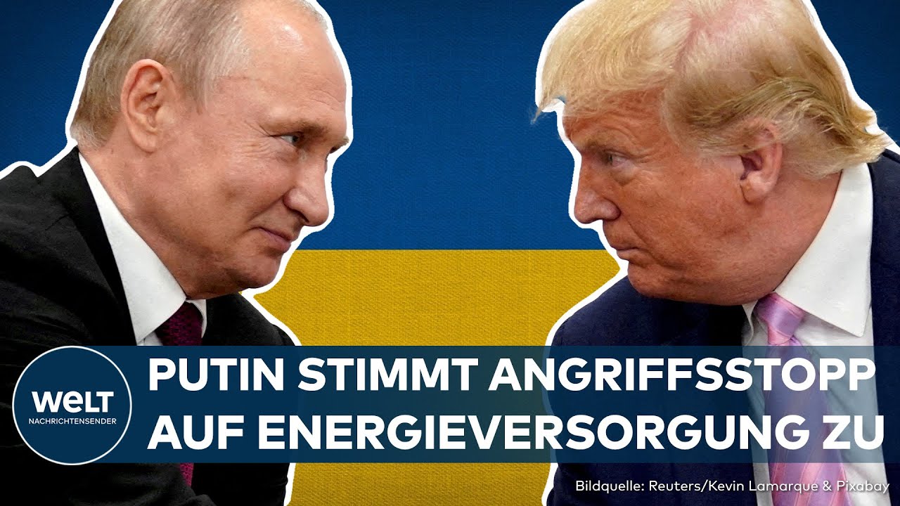 UKRAINE-KRIEG: Trump und Putin einigen sich auf begrenzte Waffenruhe! Was wir bisher wissen