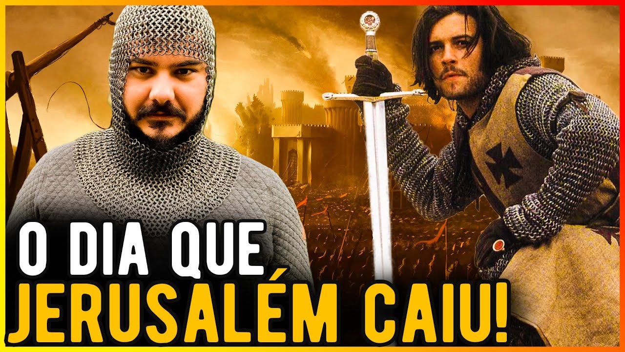 A QUEDA DE JERUSALÉM | O Cerco a Jerusalém por Saladino em 1187 nas Cruzadas (Batalhas Medievais)