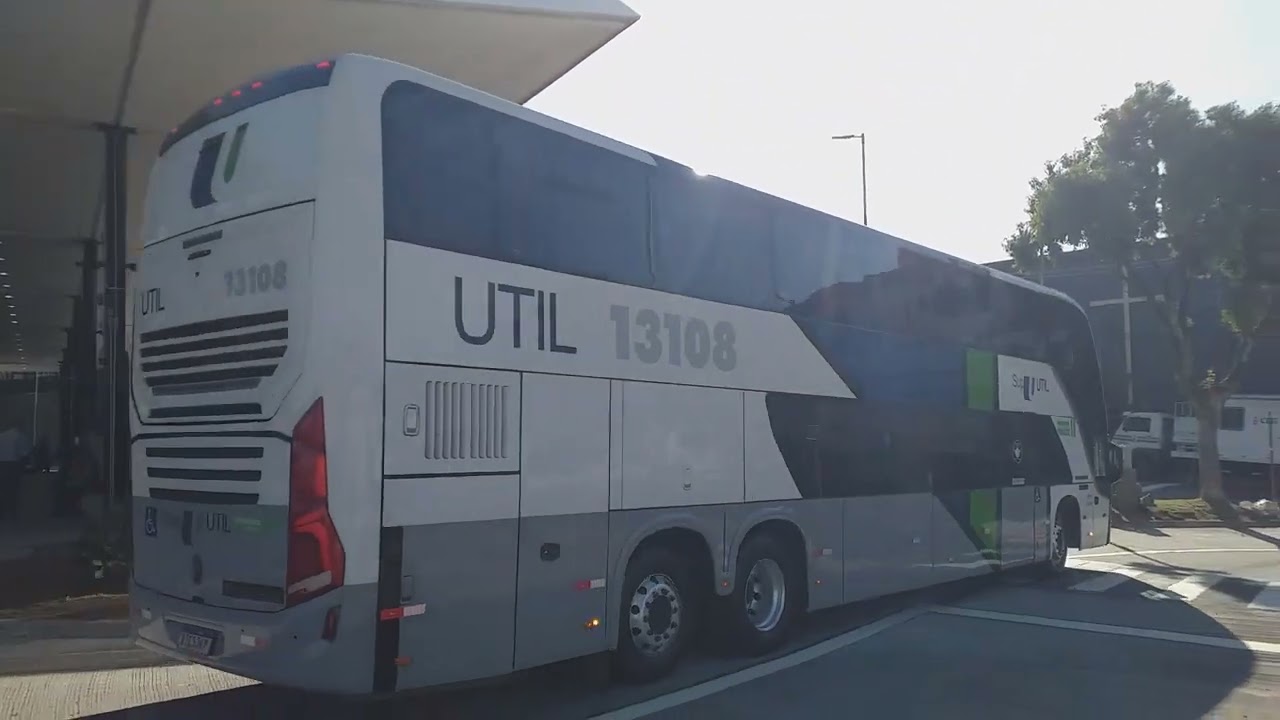 BOMBOU DE ÔNIBUS NA NOVA RODOVIÁRIA DE SÃO BERNADO DO CAMPO - SP