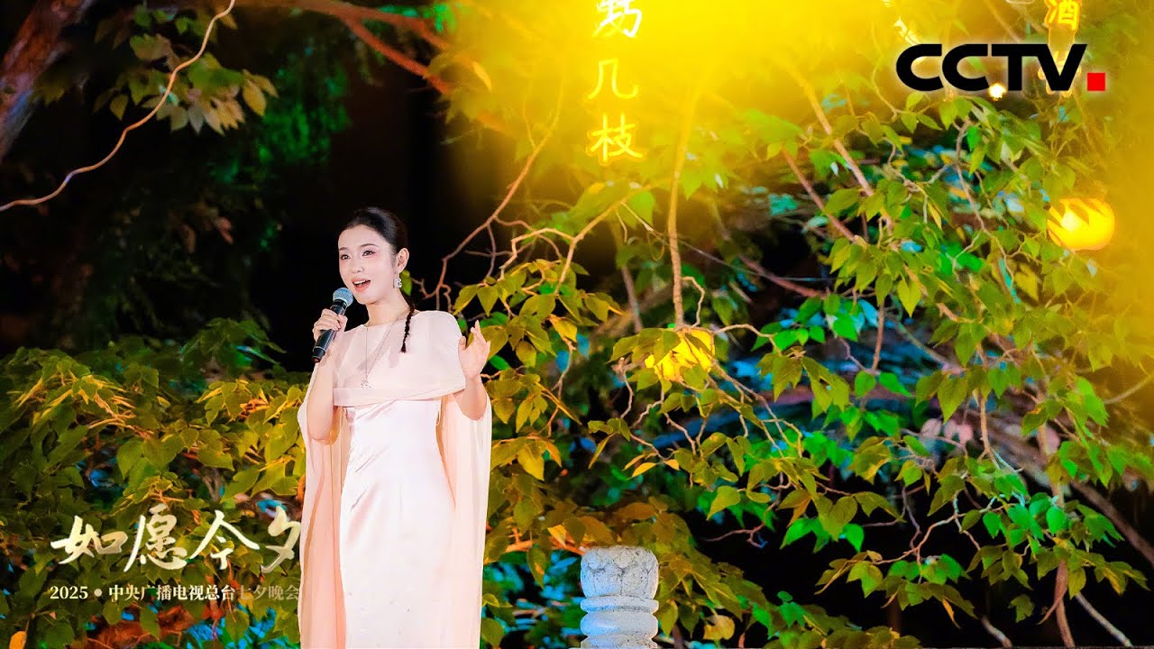 李云霄与程奕华用一曲《荷桥子》唱出了七夕的意境美「如愿今夕」| CCTV春晚