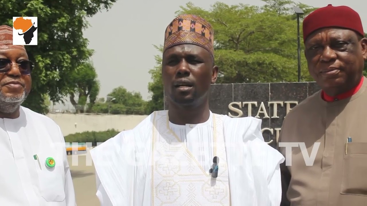 Reps. Comm on Security & National Intelligence on a fact-finding mission in Bauchi