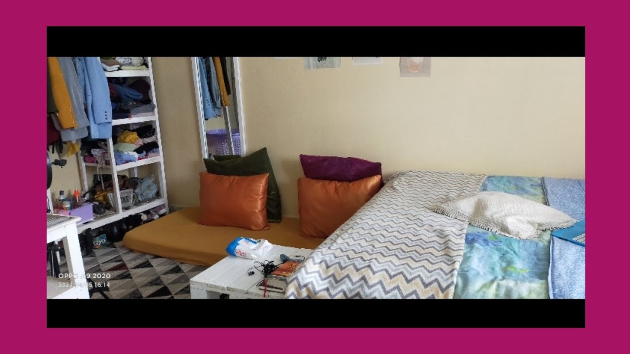 My Awersome Friend Cutest Bedsitter Apartment Tour 🤗❣️🥂🌹💯