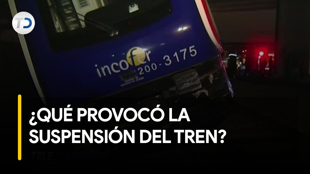 Suspensión del tren: ¿por qué suceden estos inconvenientes?