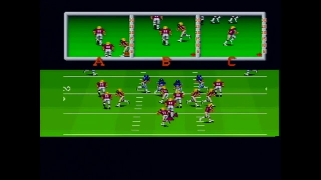 John Madden Football Amiga Longplay (Real Amiga 500)