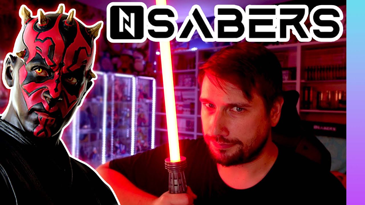 NSabers: Darth Maul Ep1 🪐 Neopixel Lichtschwert - Review & Unboxing