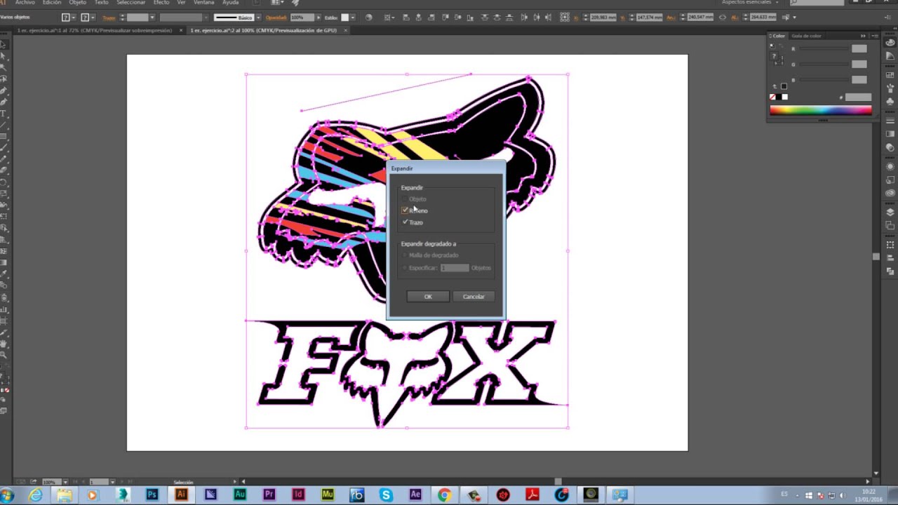 Aprende hacer una separaci&oacute;n de colores para SERIGRAFIA PART1